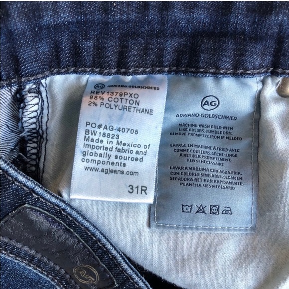 AG ADRIANO GOLDSCHMIED THE FARRAH SKINNY High-rise skinny jeans. - Picture 2 of 6